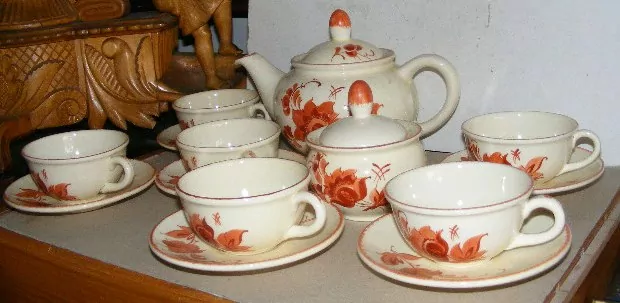 Hand-painted ČAJOVÁ SOUPRAVA