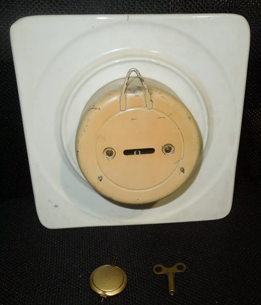 HODINY PORCELÁNOVÉ KUCHYŇSKÉ MODRÝ DEKOR