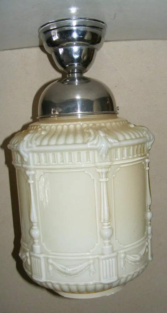 STROPNICE 1 KS LUSTR STÍNÍTKO ŠIRM SECESE