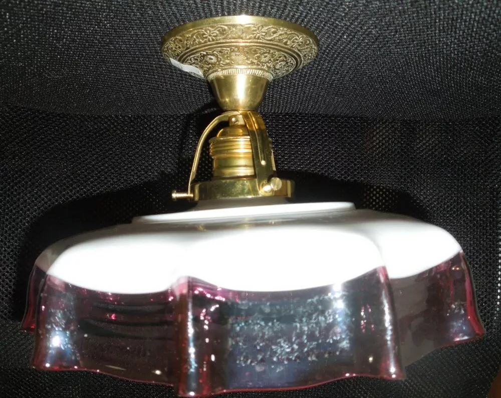 STAROŽITNÁ STROPNICE 1 KS LUSTR STÍNÍTKO ŠIRM