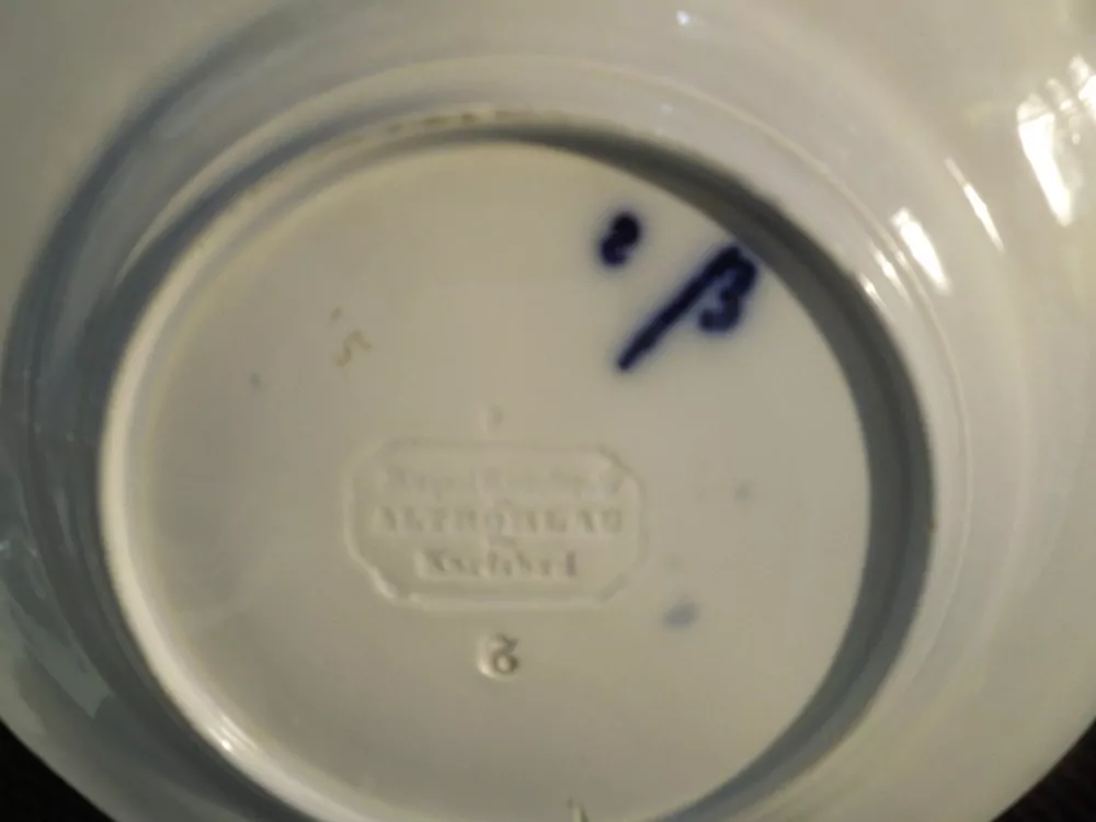 Talíř August Nowotny, Stará Role - ALTROHLAU 1823 -1884