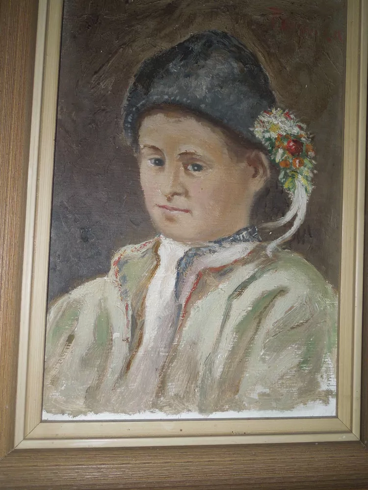 CHLAPEC V KROJI sig. VOJTĚCH PERNICA
