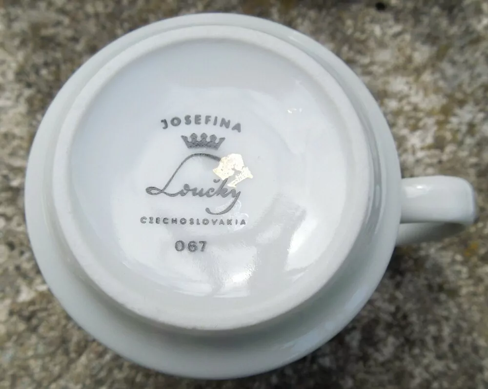 KÁVOVÁ SOUPRAVA PORCELÁNOVÁ