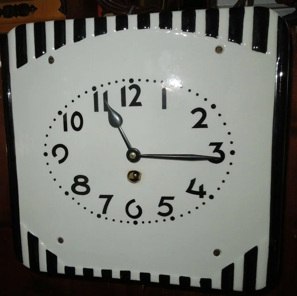 HODINY KUCHYŇSKÉ PORCELÁNKY , PORCELÁNOVÉ NA ZEĎ