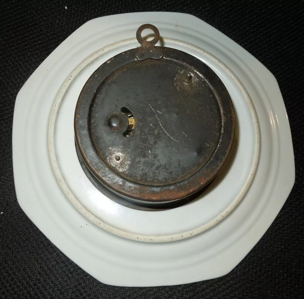 STAROŽITNOST HODINY KUCHYŇSKÉ PORCELÁNKY , PORCELÁNOVÉ NA ZEĎ RŮŽE