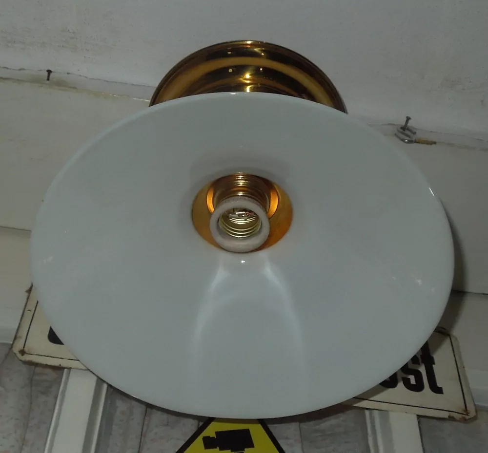 STAROŽITNÁ STROPNICE STARÝ LUSTR 1 KS STÍNÍTKO ŠIRM