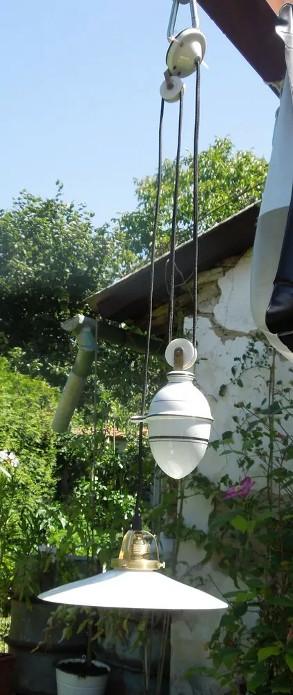 STAROŽITNÝ LUSTR STAHOVACÍ, STAHOVAČKA ŠIRM 