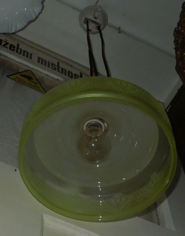 STAROŽITNÝ LUSTR STAHOVACÍ, STAHOVAČKA SECESE