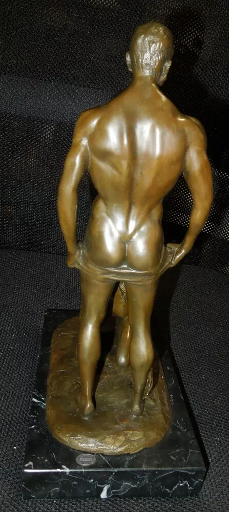 BRONZOVÁ SOCHA - ORÁLNÍ SEX V 33 cm