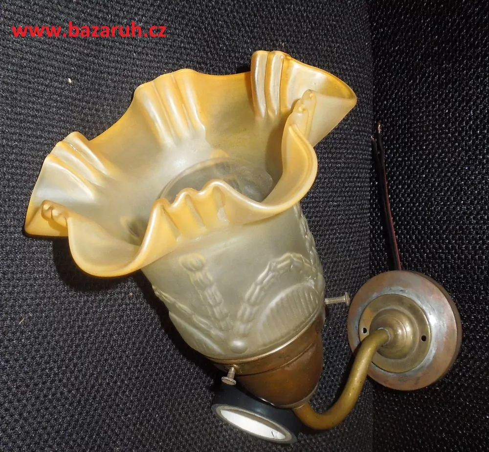 STAROŽITNÁ LAMPIČKA NA STĚNU 1 KS NÁSTĚNNÁ LAMPA