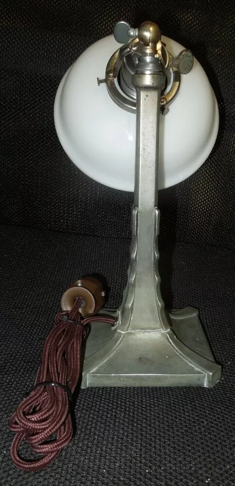STAROŽITNÁ STOLNÍ NÁSTĚNNÁ LAMPA ELEKTRICKÁ