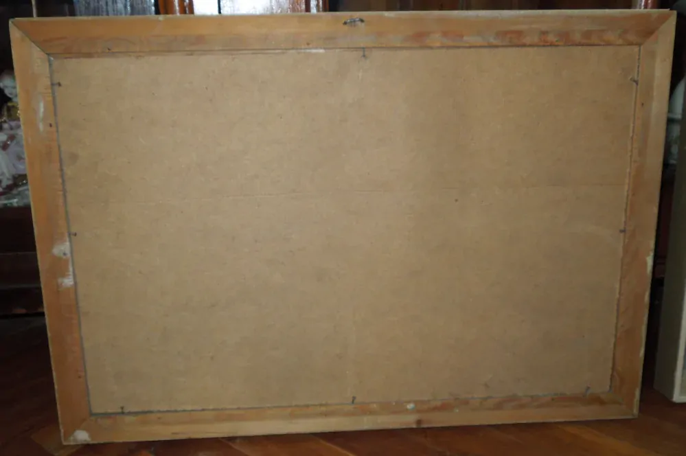 OBRAZ OLEJ NA KARTONĚ