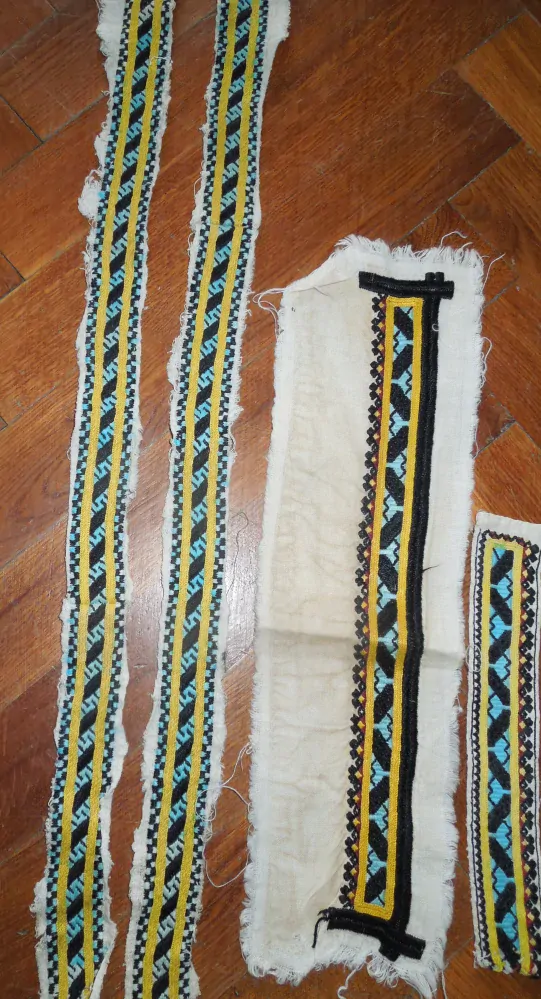 KROJ VYŠÍVÁNÍ KE KROJI DÁMSKÉ NIVNICKO