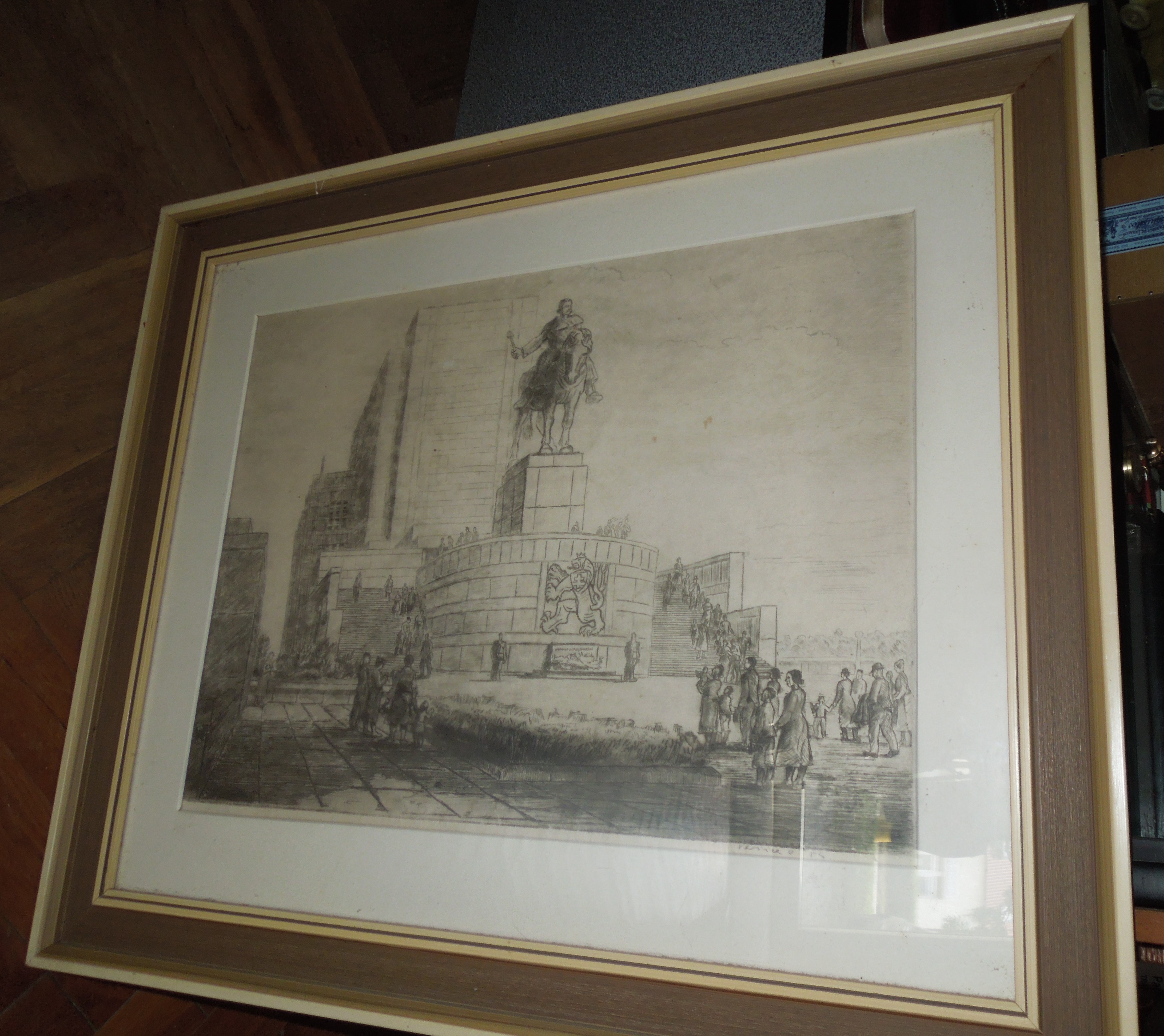 OBRAZ PAMÁTNÍK VÍTKOV PRAHA Jan Žíška