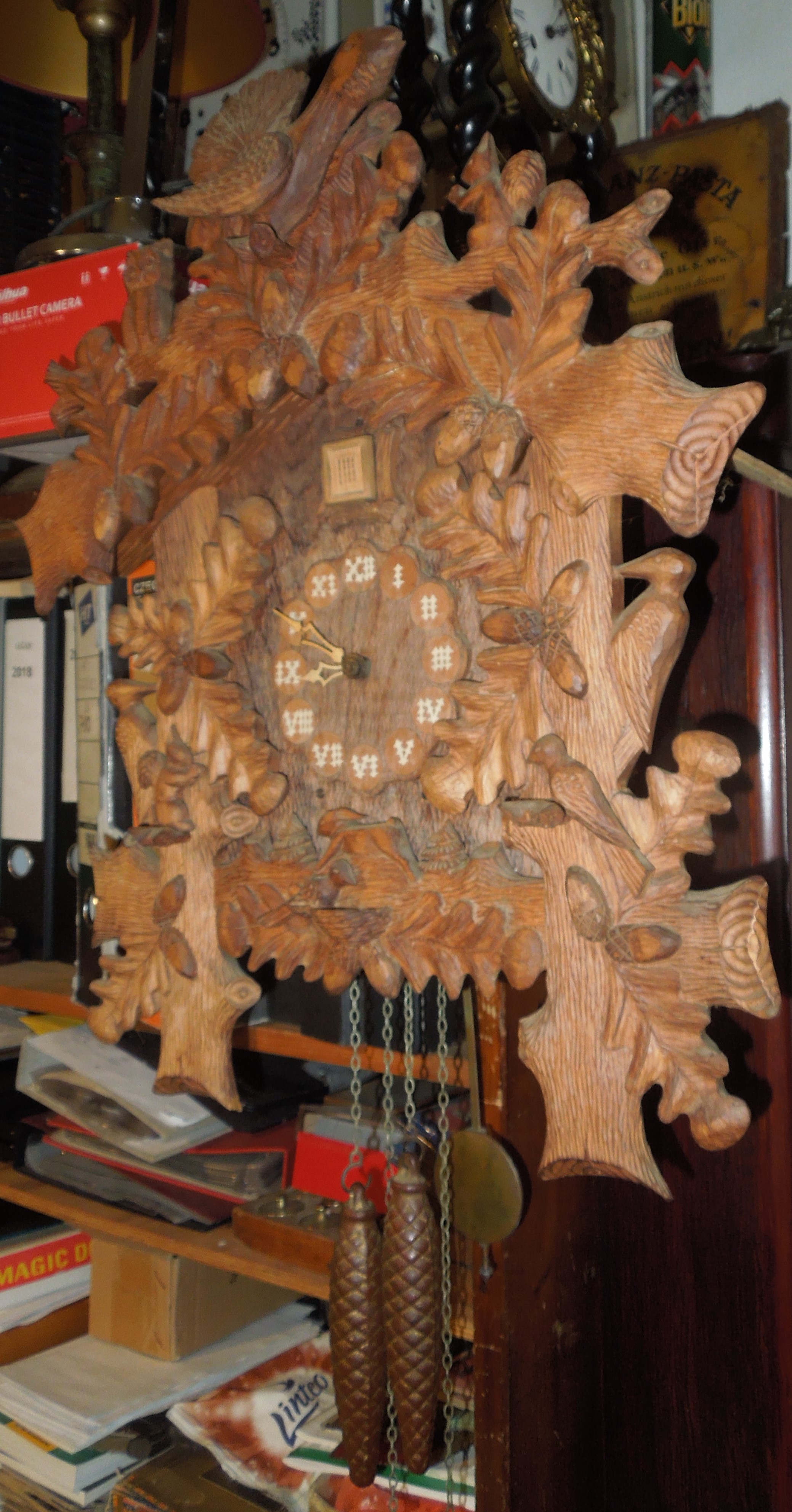 HODINY KUKAČKY DVOUZÁVAŽOVÉ