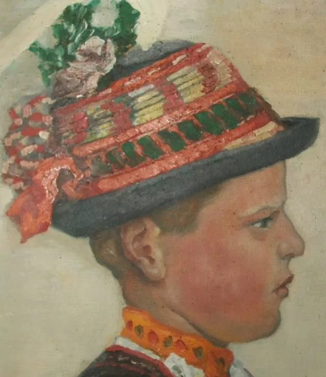 ADRIAN DUSSEK HORŇÁCKO SLOVÁCKO CHLAPEC KROJ