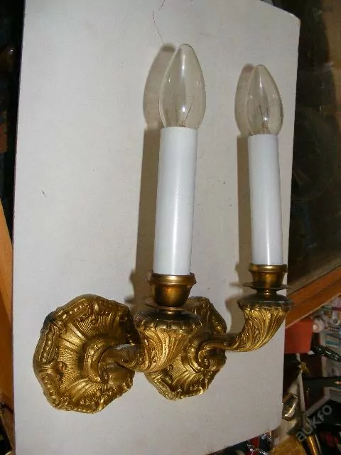 LAMPIČKA NA STĚNU 2 KS NÁSTĚNNÁ LAMPA ELEKTRICKÁ 