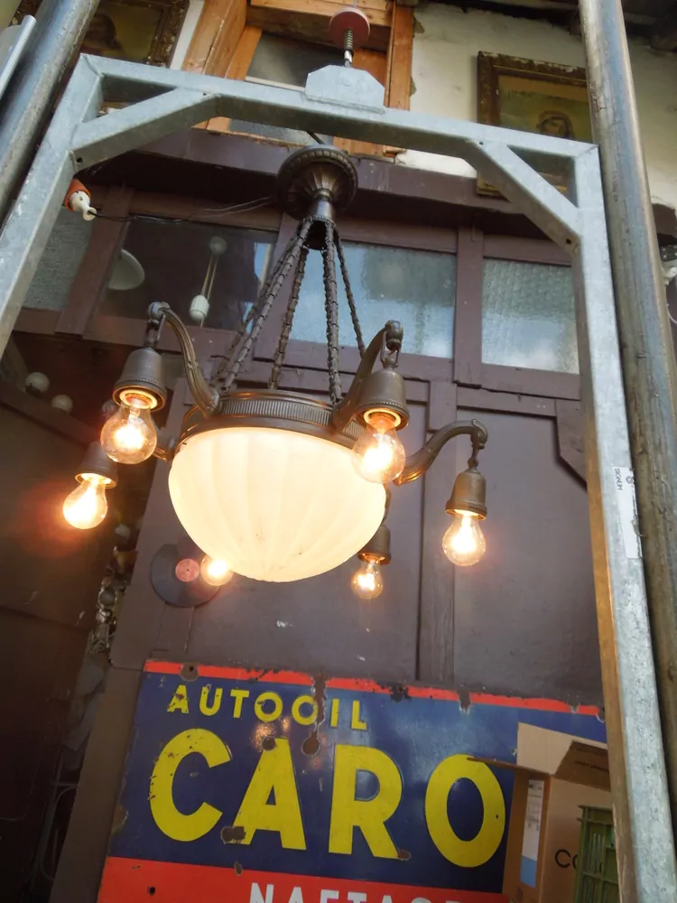 KRÁSNÝ LUSTR SECESE