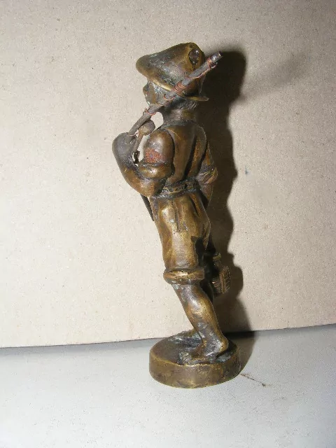 STAROŽITNÁ BRONZOVÁ SOCHA RYBÁŘ