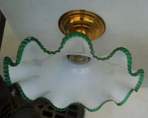 STROPNICE STARÝ LUSTR 1 KS STÍNÍTKO ŠIRM 