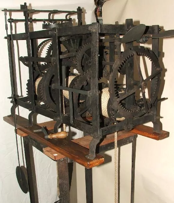 HODINY VĚŽNÍ HODINOVÝ STROJ 1805 ! The tower clock !Die Turmuhr! Zegar wieżowy !