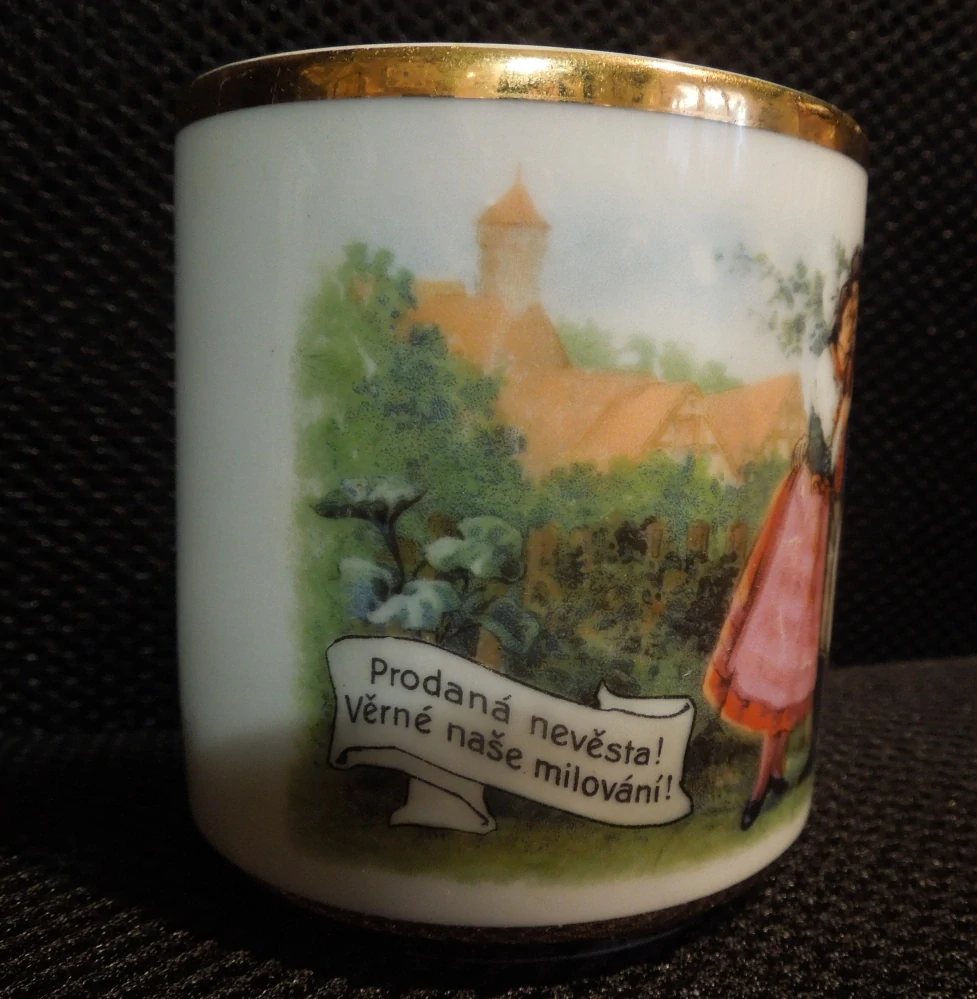 Hrnek " PRODANÁ NEVĚSTA "