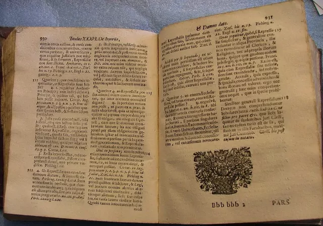 CRIMEN FORI ECCLESIASTICI LIBER V. R. 1717 ??