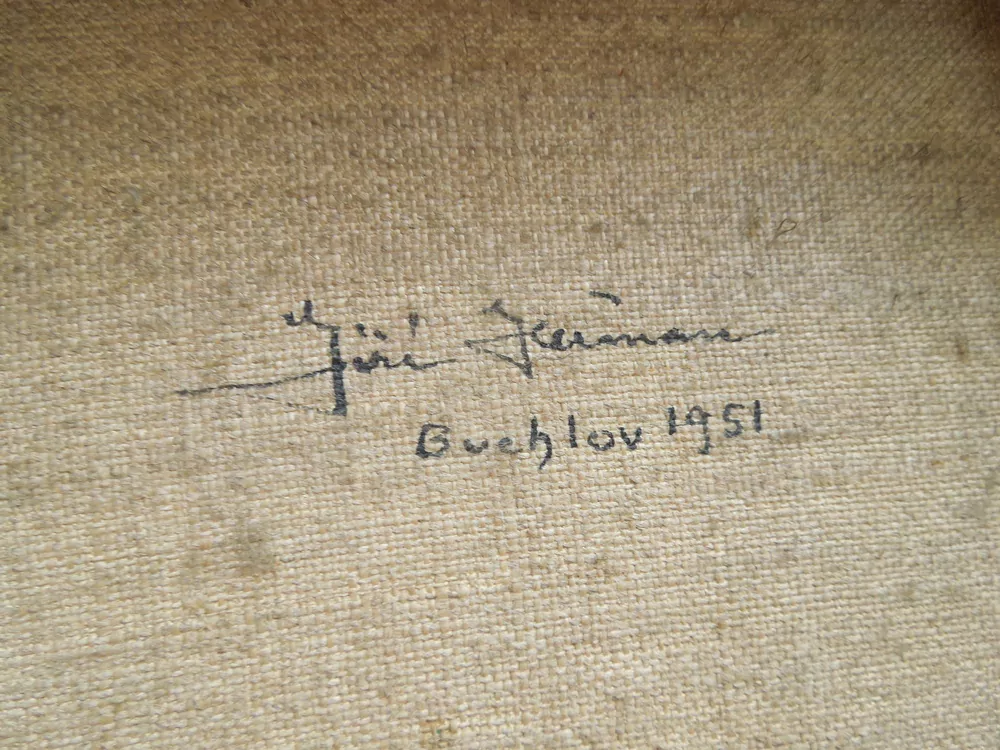 OBRAZ BUCHLOV 1951, JIŘÍ HEŘMAN