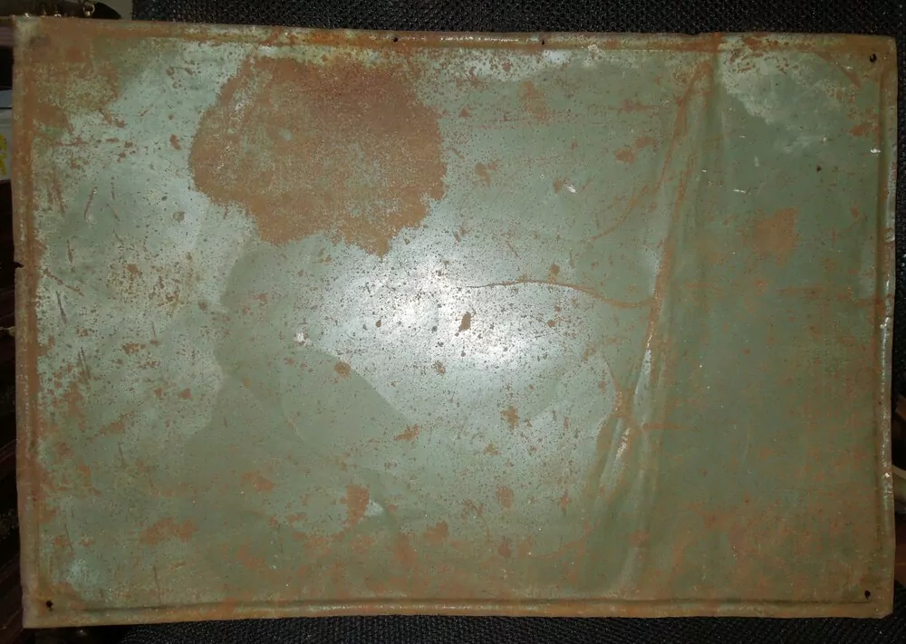 PLECHOVÁ CEDULE TOVÁRNA NA HOSPODÁŘSKÉ STROJE 