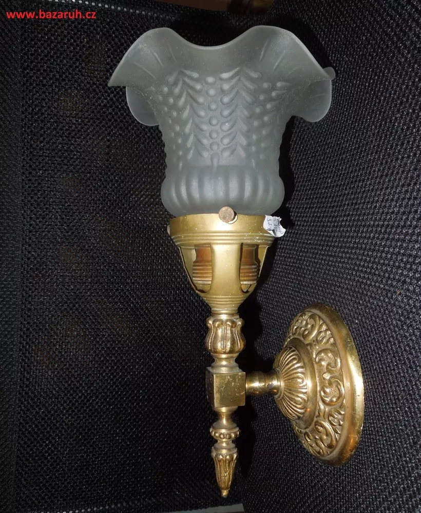 STAROŽITNÁ LAMPIČKA NA STĚNU 1 KS NÁSTĚNNÁ LAMPA