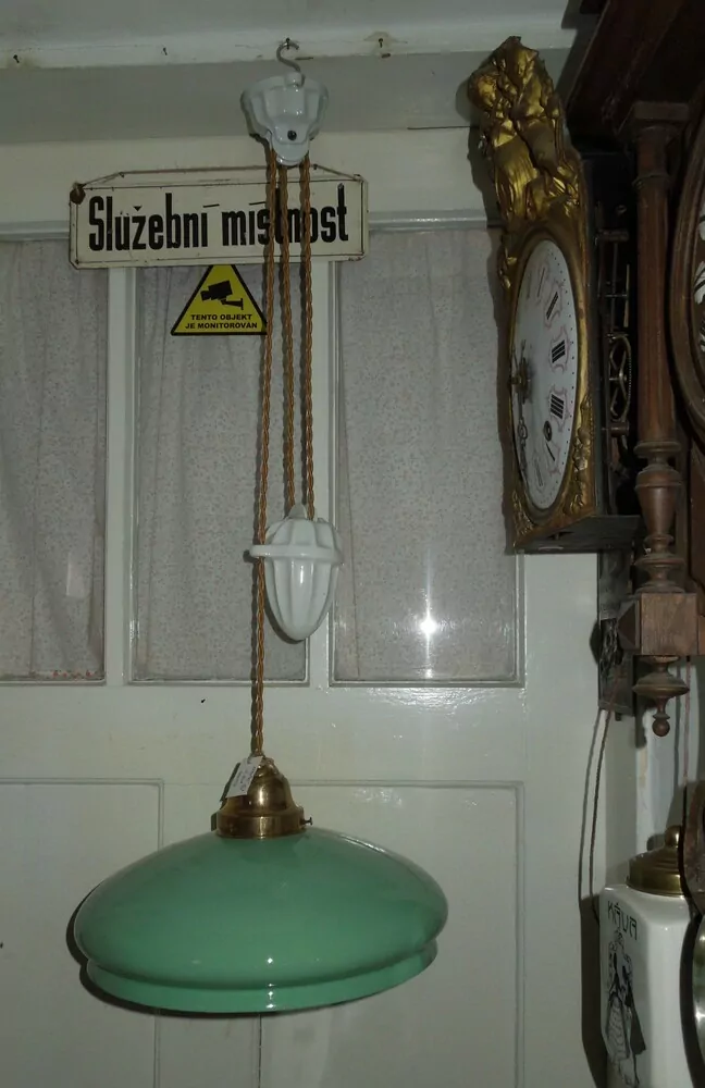 STAHOVACÍ LUSTR STAHOVAČKA  STÍNÍTKO 35 CM