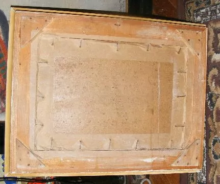 OBRAZ OLEJ POD SKLEM 