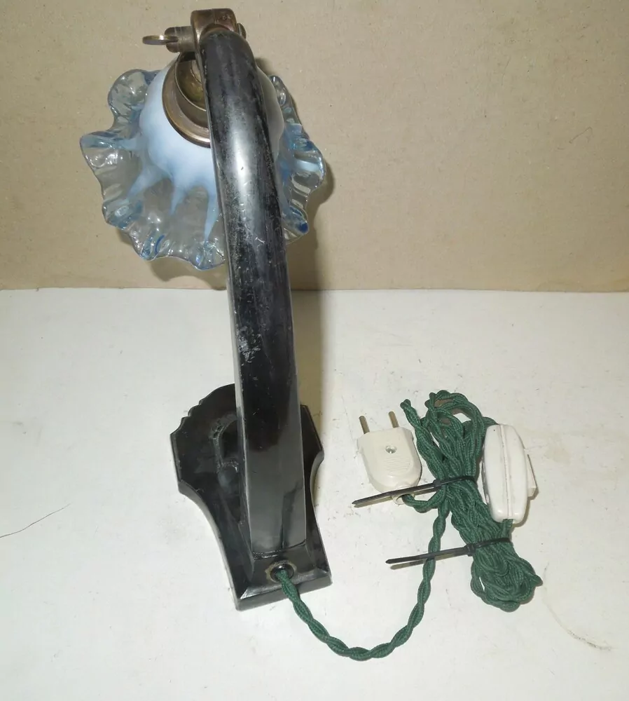 STAROŽITNÁ STOLNÍ LAMPA ELEKTRICKÁ 