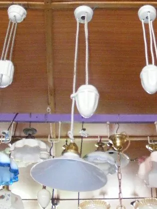 STAHOVACÍ LUSTR STÍNÍTKO STAHOVAČKA ART