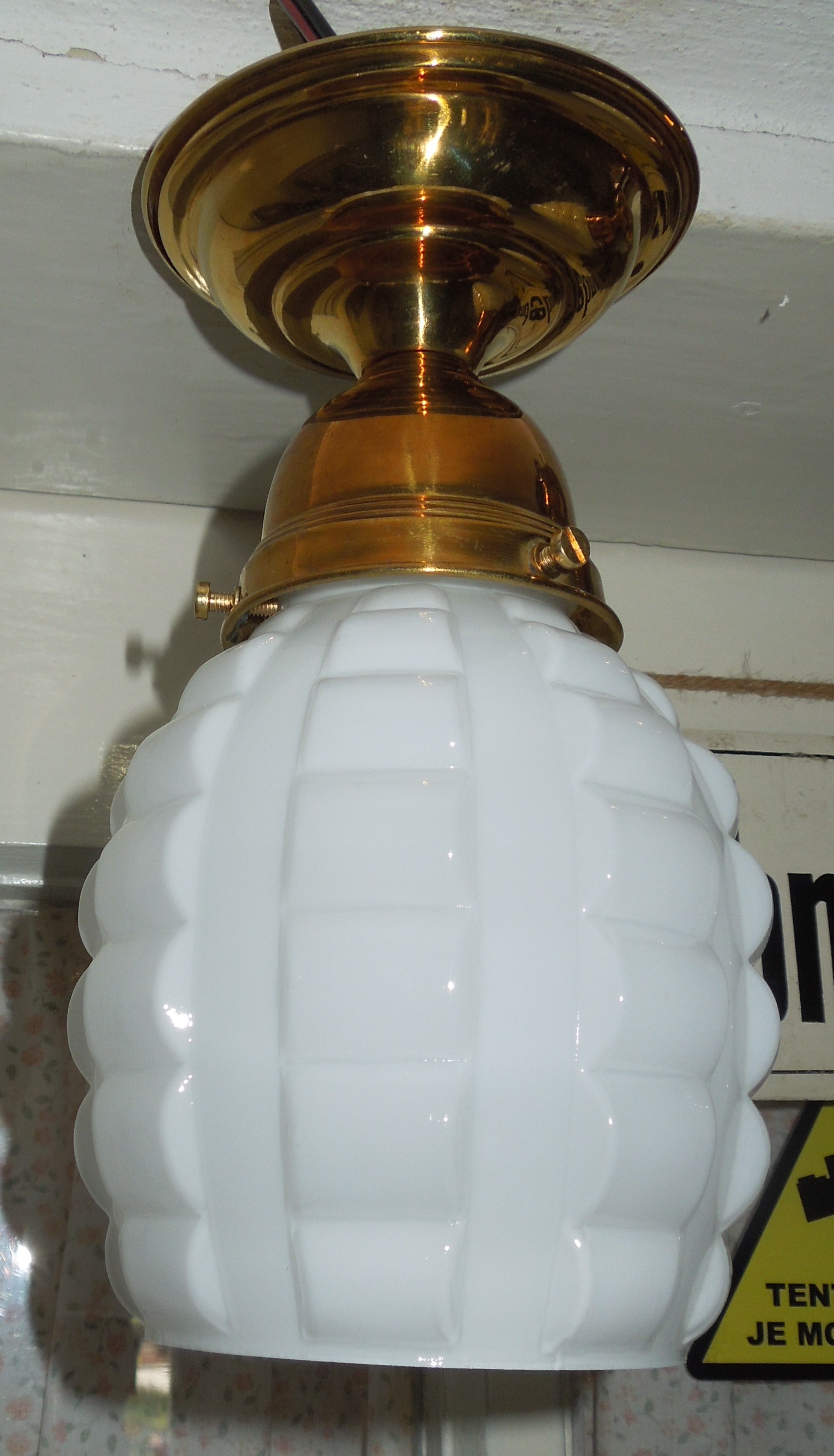 STROPNICE STARÝ LUSTR 2 KS STÍNÍTKO ŠIRM