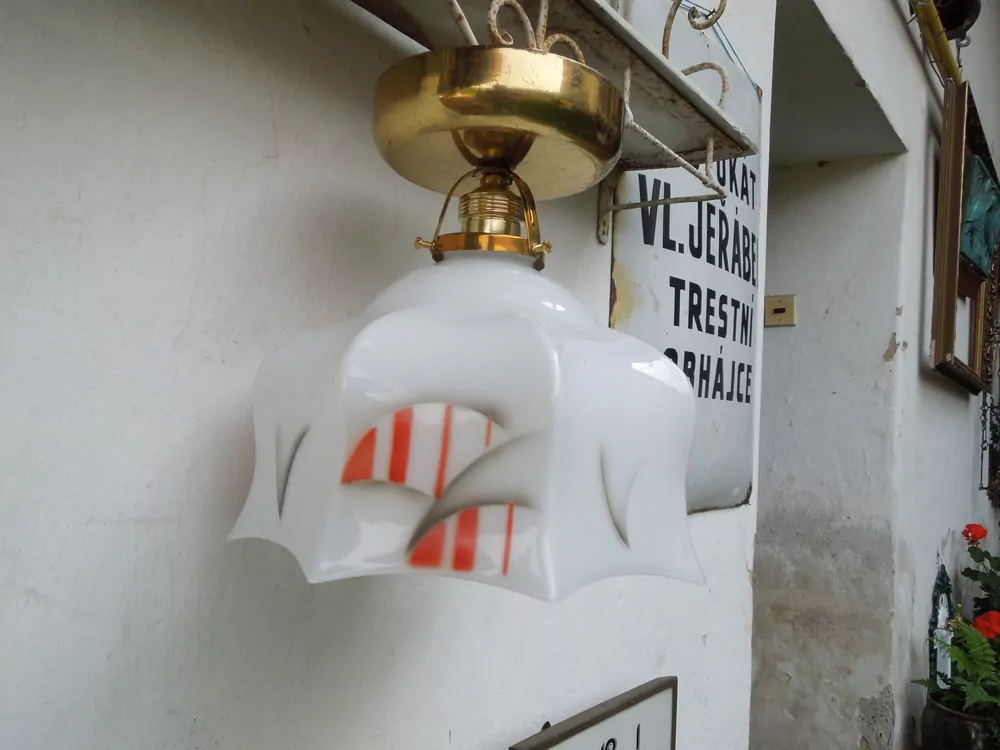 STROPNICE STARÝ LUSTR 1 KS STÍNÍTKO ŠIRM