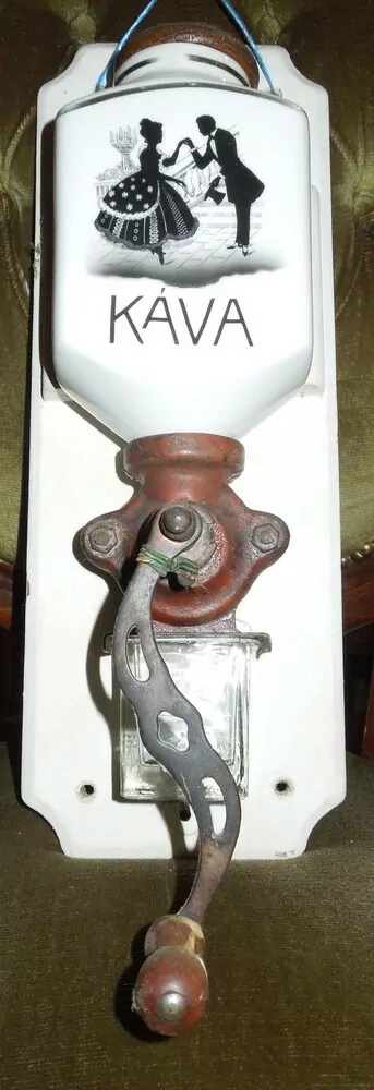 STAROŽITNÝ MLÝNEK KAFEMLÝNEK KÁVOMLÝNEK ROKOKO