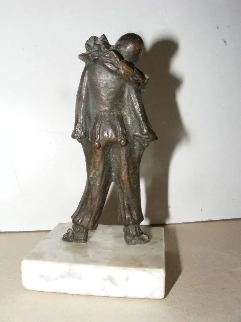 BRONZOVÁ SOCHA PIEROT, HARLEKÝN BRONZ