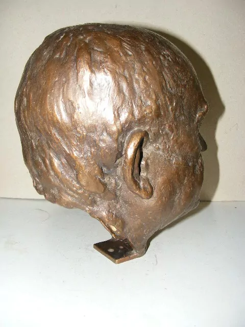 Bronzová SOCHA BYSTA sig, Valach Peter