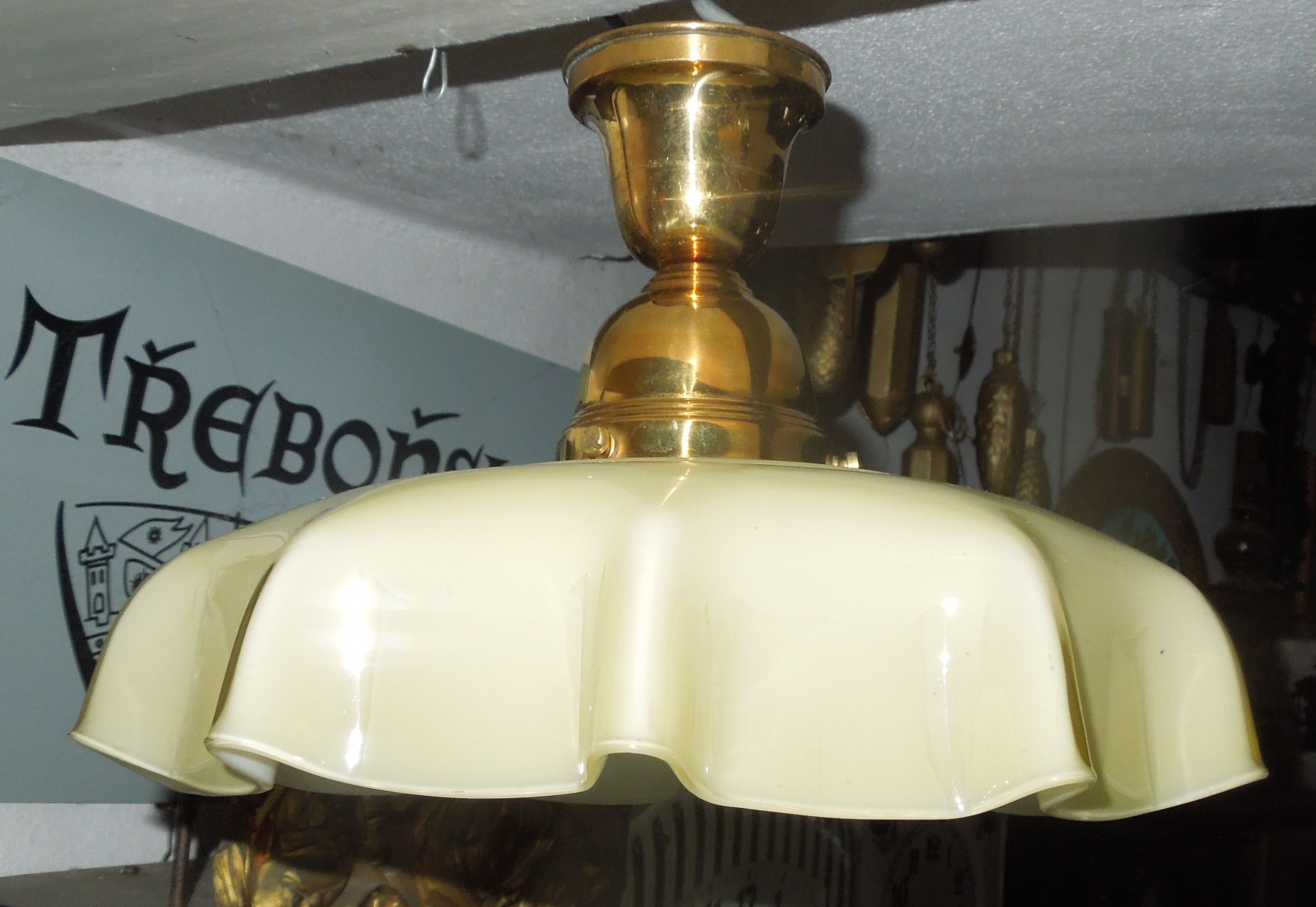 STAROŽITNOST STROPNICE 1 KS LUSTR STÍNÍTKO ŠIRM 