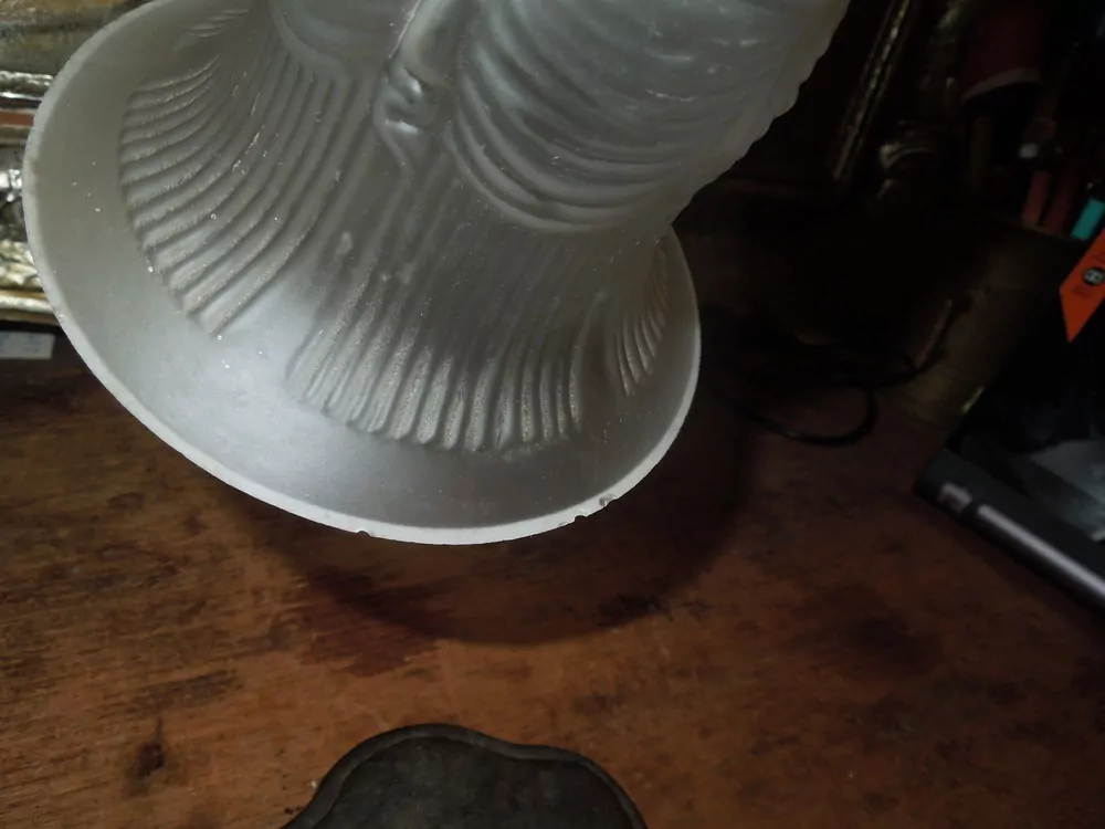 STAROŽITNÁ STOLNÍ LAMPA ELEKTRICKÁ NEBO NÁSTĚNNÁ