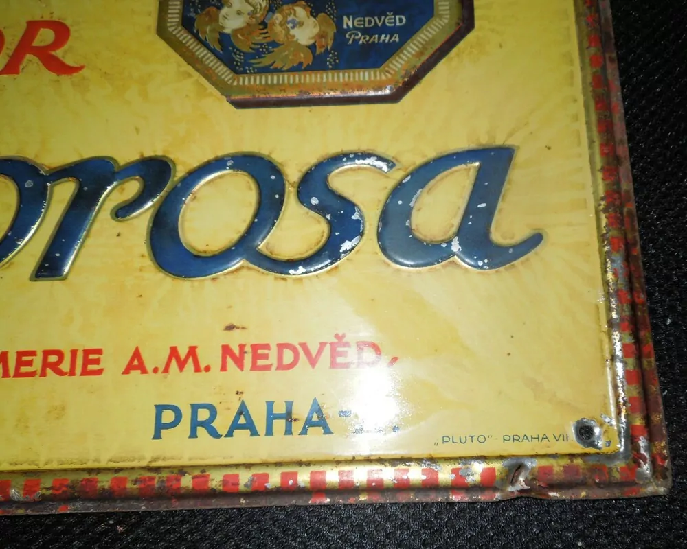 PLECHOVÁ CEDULU AMOROSA ČESKÝ PUDR