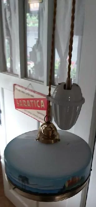 STAROŽITNÝ LUSTR STAHOVACÍ STAHOVAČKA