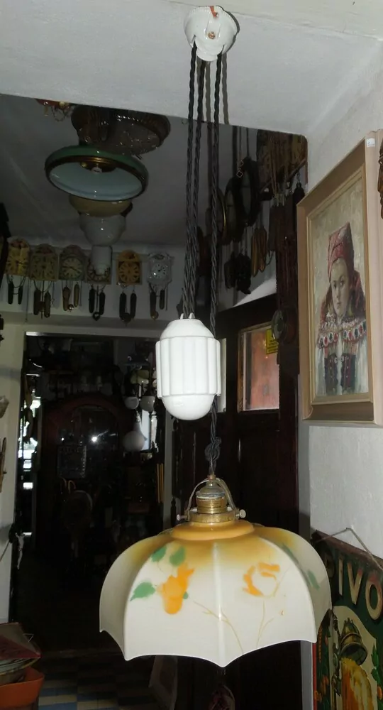 STAHOVACÍ LUSTR STÍNÍTKO STAHOVAČKA 