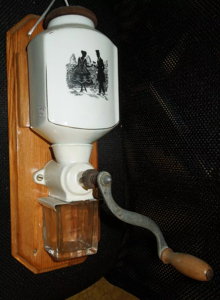 STAROŽITNÝ MLÝNEK KAFEMLÝNEK KÁVOMLÝNEK ROKOKO