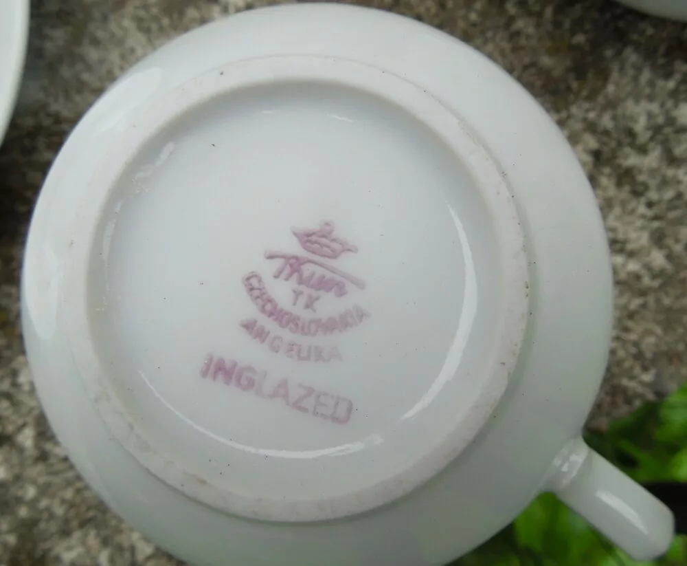 SOUPRAVA ČAJOVÁ PORCELÁNOVÁ