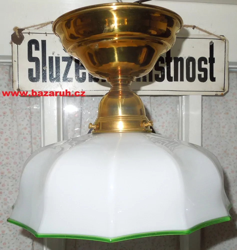 STAROŽITNOST STROPNICE 1 KS LUSTR STÍNÍTKO ŠIRM