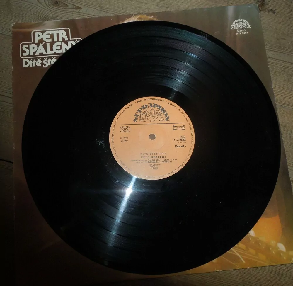 LP PETR SPÁLENÝ - DÍTĚ ŠTĚSTĚNY