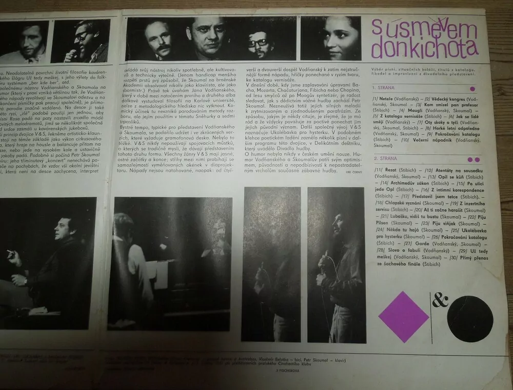 LP VODŇANSÝ A SKOUMAL (1974)