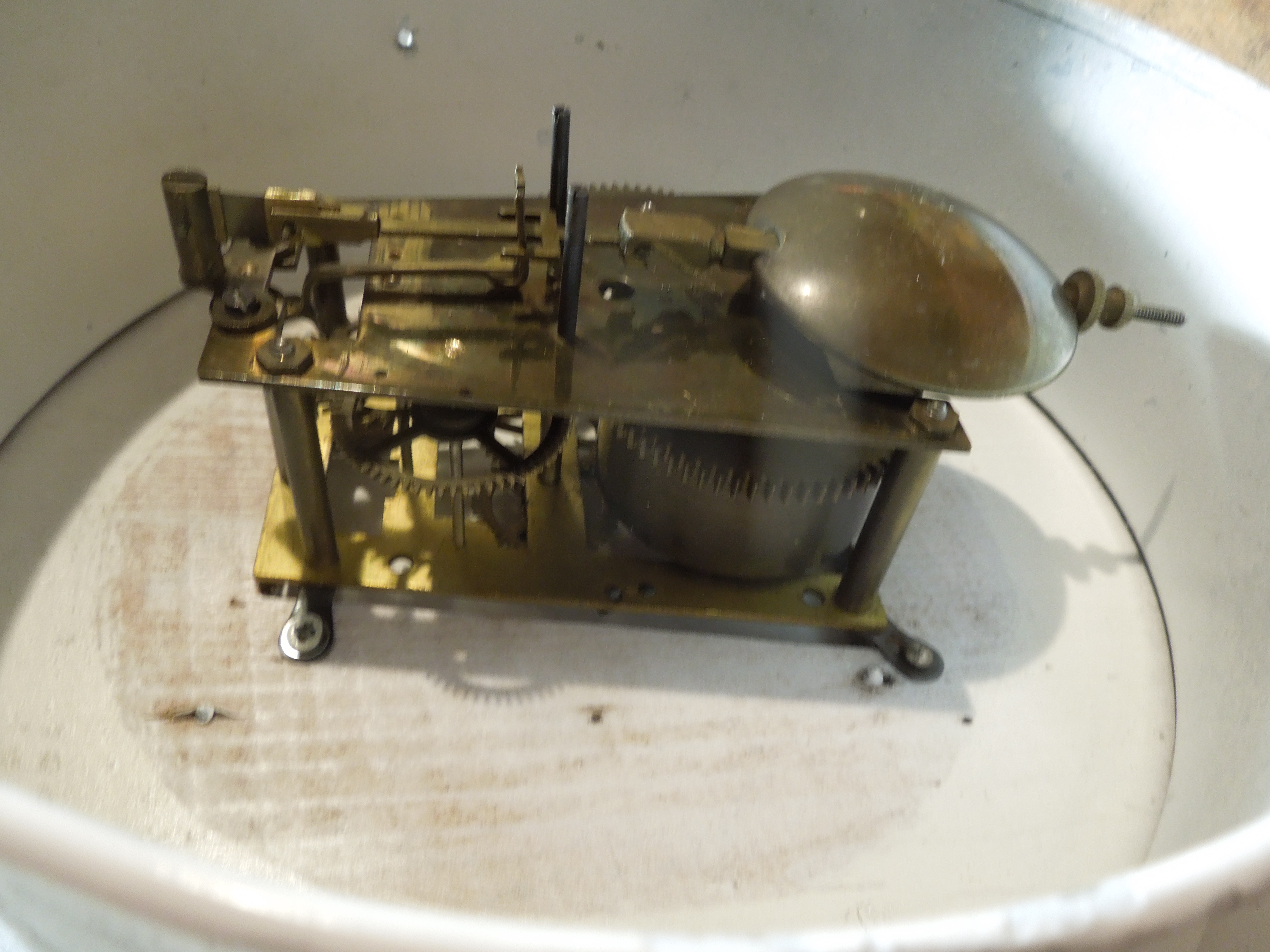 HODINY PORCELÁNOVÉ KUCHYŇSKÉ ROKOKO